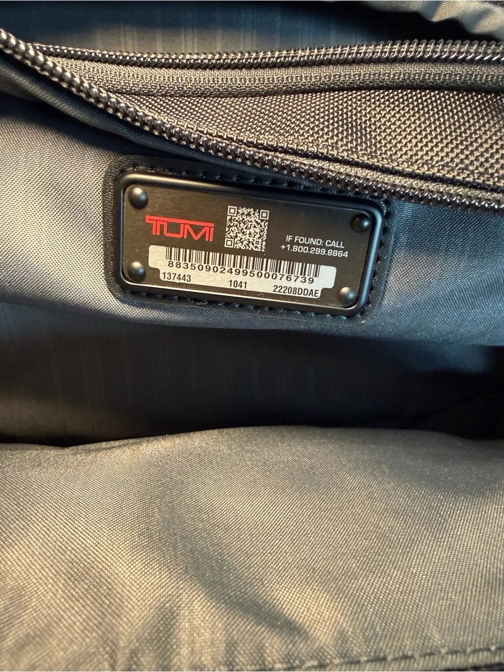 Tumi exact identification